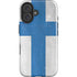 Finland Flag Distressed iPhone 16 Plus Impact Case